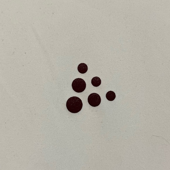 Craft Off-White Performance Tee - Men’s Size Medium - Picture 4 of 15